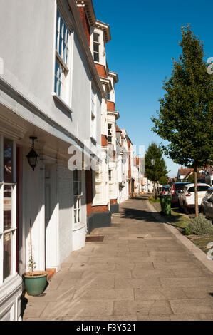Rue de l'abbaye est décrite dans "Pevsner joyau Faversham' et est l'une des plus belles rues médiévales. Banque D'Images
