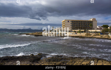 Cala Estancia La lumière d'automne Banque D'Images