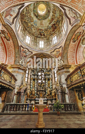 L'église paroissiale protestante, Abbaye Neuzelle Banque D'Images