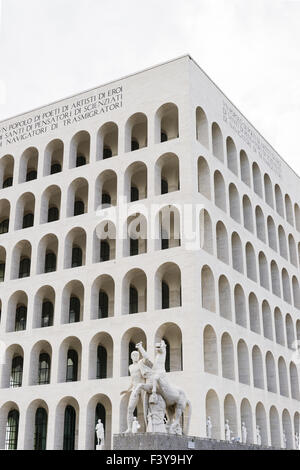 Palazzo della Civiltà Italiana, Rome Banque D'Images