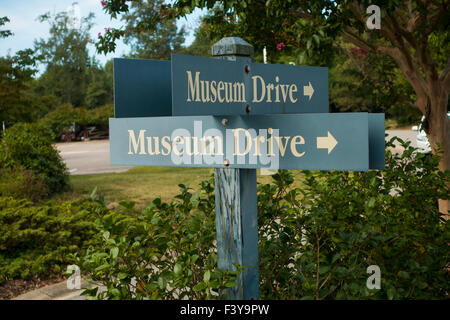 Les navigateurs Museum à Newport News en Virginie Banque D'Images