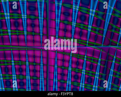 Fractal élément décoratif coloré, splendeur magique, merveilleuse harmonie et lignes fractales. A-1250. Banque D'Images