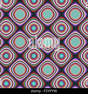 Carreaux de verre coloré fractale magnifique dans le style de l'infographie. A-0266. Banque D'Images