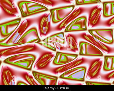 Fractal élément décoratif coloré, splendeur magique, merveilleuse harmonie et lignes fractales. A-0572. Banque D'Images