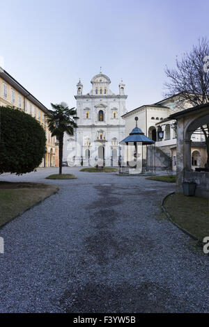 Cathédrale de Santa Maria Assunta, Varallo Banque D'Images