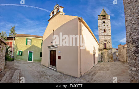 Village de Sveti Filip i Jakov Banque D'Images