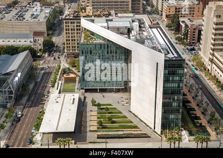 L'édifice du ministère de la police de Los Angeles Banque D'Images
