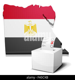 bourrage en Egypte Banque D'Images