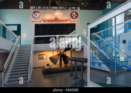 Les navigateurs Museum à Newport News en Virginie Banque D'Images