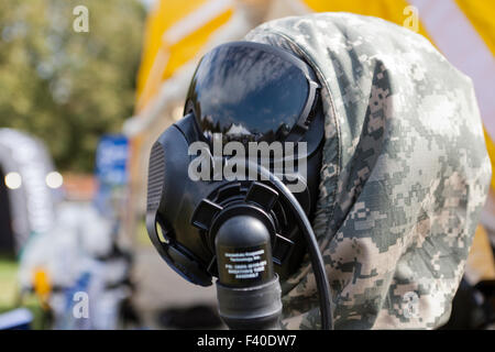 Système de masque à gaz AirBoss - États-Unis Banque D'Images