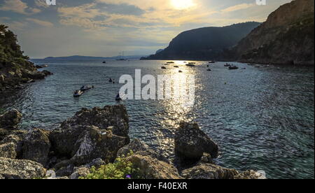 Cap d'ail, France Banque D'Images