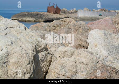 Les rochers de Cala Estancia. Majorque Banque D'Images