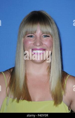 Los Angeles, CA, USA. 13 Oct, 2015. Sara Coates au niveau des arrivées pour prix Premiere, Pacific Design Center à West Hollywood, Los Angeles, CA, 13 octobre 2015. Credit : Elizabeth Goodenough/Everett Collection/Alamy Live News Banque D'Images