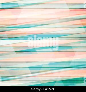 Résumé Contexte géométrique, avec des bandes de papier-peint La mode vecteur. Illustration de Vecteur