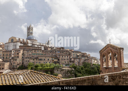 Sienne, Santuario Casa di San Caterina, Italie Banque D'Images