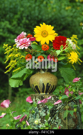 Bouquet de fleurs ; fleurs ; ; Banque D'Images
