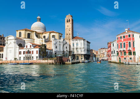 San geremia e Lucia, vu à travers le grand canal Banque D'Images