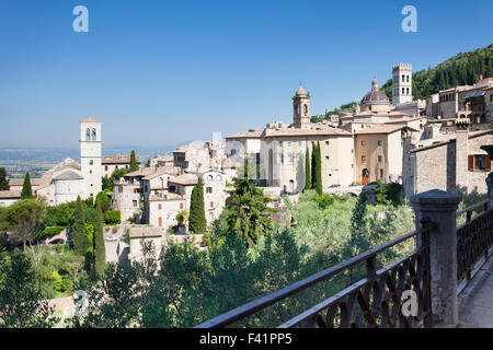 Assise, Province de Pérouse, Ombrie, Italie Banque D'Images