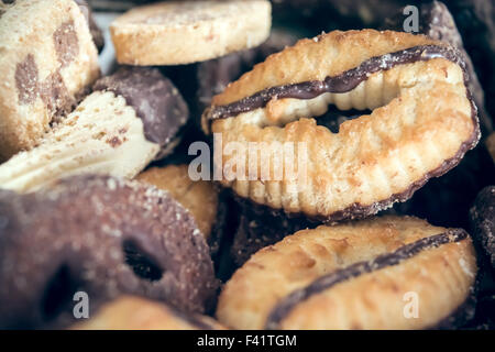 Biscuits et cookies Banque D'Images