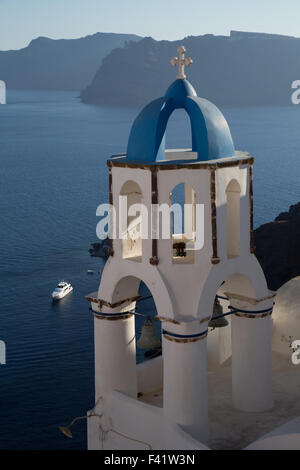 Oia Santorin Banque D'Images