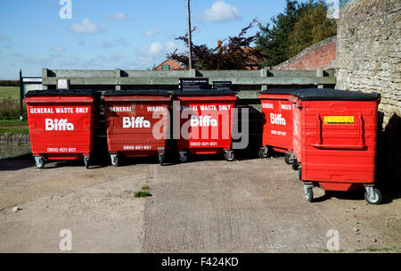 Biffa de poubelles, UK Banque D'Images