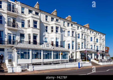 Le Langham Hotel, Eastbourne, Sussex, UK Banque D'Images