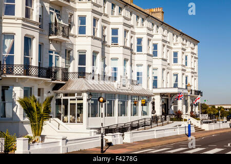 Le Langham Hotel, Eastbourne, Sussex, UK Banque D'Images