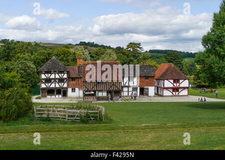 Weald & Downland Open Air Museum.Singleton, West Sussex, Angleterre. Banque D'Images