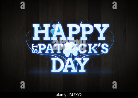 Image composite de patricks day greeting Banque D'Images