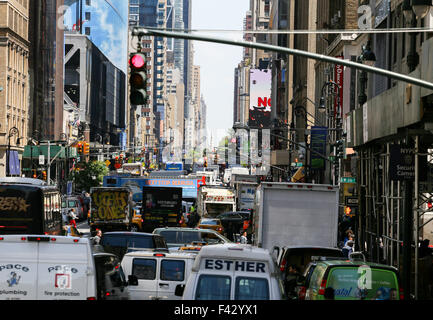 Rues de New York Banque D'Images