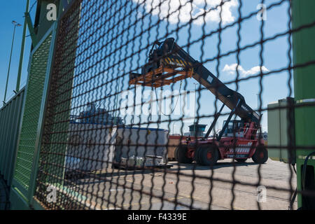 REACH Stacker Banque D'Images