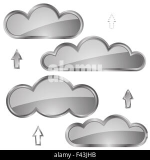 nuages Banque D'Images