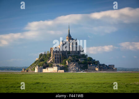 Mont Saint Michel, Normandie, France Banque D'Images