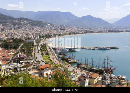 Baie de Alanya Banque D'Images