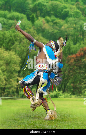 Native American Dancer Banque D'Images