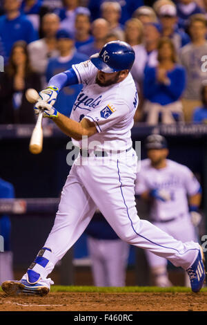 14 octobre 2015 :/pendant le jeu 5 de la série de division entre les séries les Astros de Houston et les Royals de Kansas City à Kauffman Stadium de Kansas City, MO. Kyle Rivas/CSM Banque D'Images