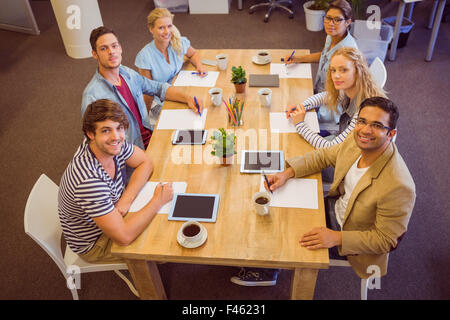 Portrait d'une équipe de création Banque D'Images
