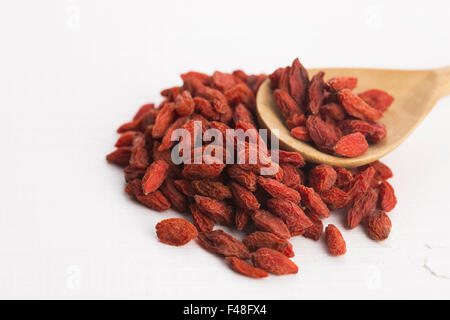 Baies de goji séchées Banque D'Images