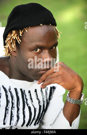Portrait de jeune homme triste Banque D'Images