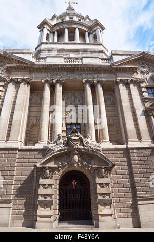 L'Old Bailey, la Cour Criminelle Centrale d'Angleterre et du Pays de Galles, Londres Angleterre Royaume-Uni UK Banque D'Images