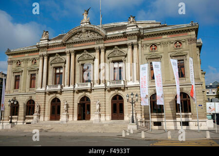 Grand Théâtre, Place Neuve, Genève, Suisse Banque D'Images