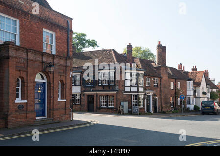 The Bull Hotel, High Street, Wargrave Wargrave, Berkshire, Angleterre, Royaume-Uni Banque D'Images