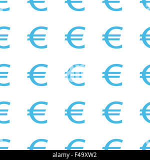 Euro unique motif transparent Banque D'Images