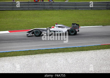 La formule 1. Sepang. Avril 2010 Banque D'Images