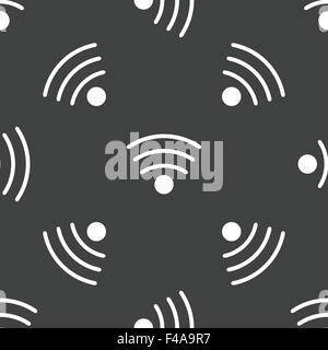 Modèle Wi-Fi Banque D'Images