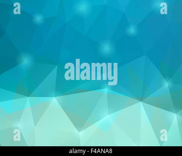 Abstract Vector background polygonale Banque D'Images