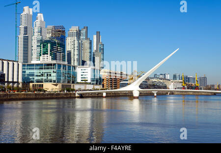 Puerto Madero de Buenos Aires Banque D'Images