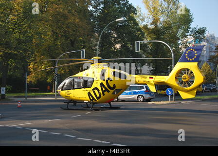 Missions de secours aérien Banque D'Images