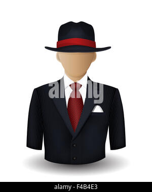 Avatar de gangster Banque D'Images