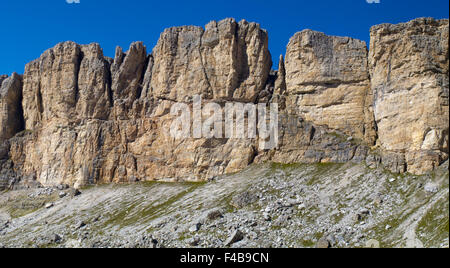 Paysage à la dolomite alpes panorama Banque D'Images